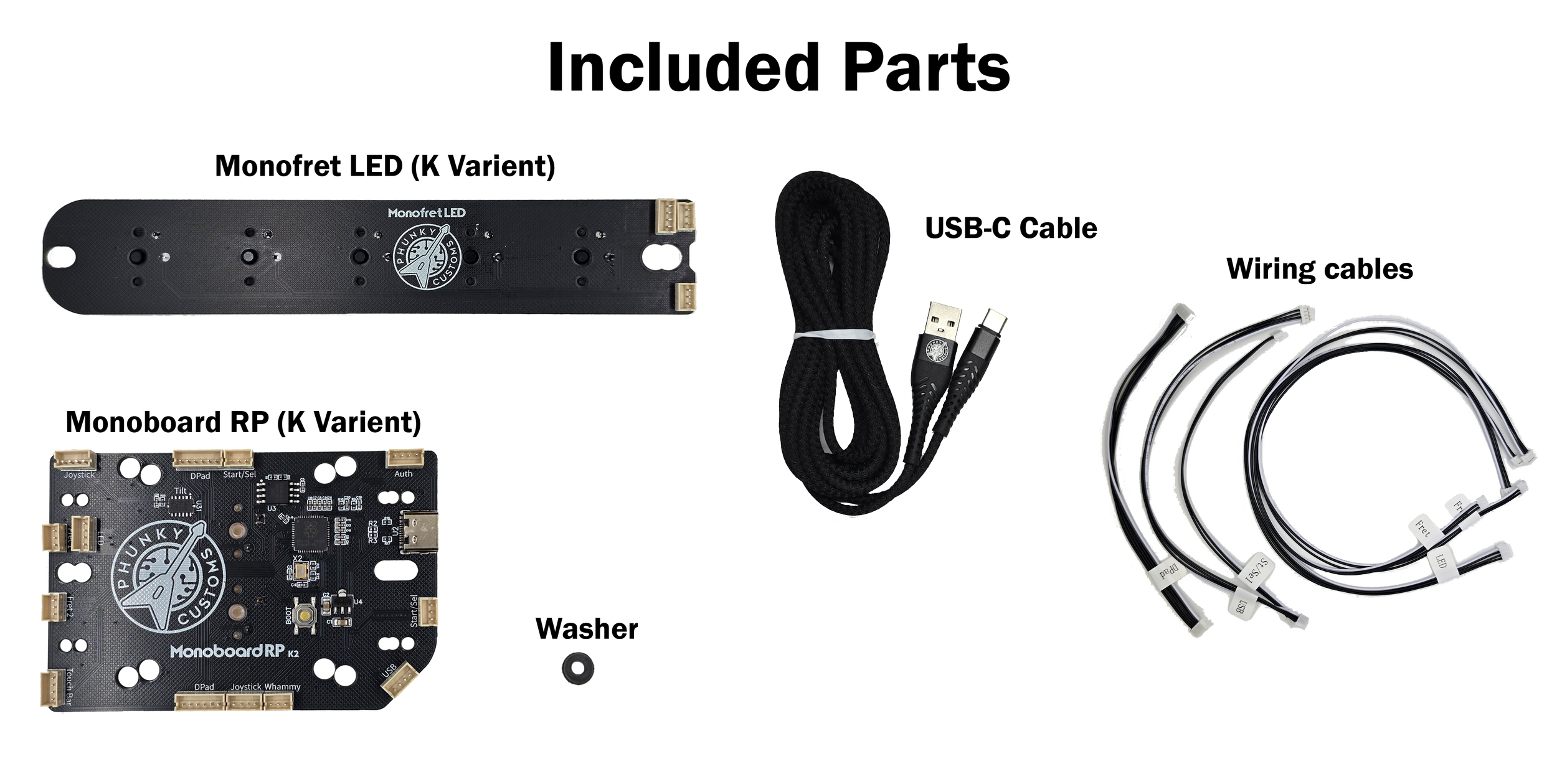 Solderless RGB Kit Instructions — PhunkyCustoms